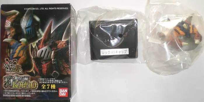 MONSTER HUNTER Hunter Equipment KABUTO Rex S Cap Одиночная фигурка Monster Hunter Monster Hunter BANDAI Bandai