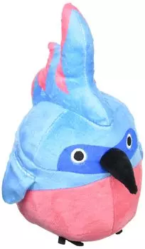 Monster Hunter Rise Deformed Plush Toy Crimson Hitodamadori