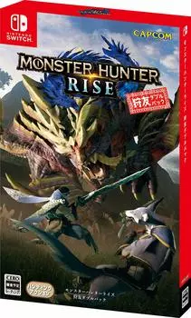 Monster Hunter Rise Karitomo Double Pack Количество и многослойное снаряжение Karitomo Double Pack Бонус Monster Hunter Rise Тумблер включен -Switch