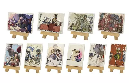 Monster Hunter Rise Mini Canvas Collection Collection BOX Продукт