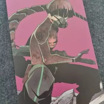 Monster No. 8 Hoshina Bonus Illustration Card Postcard