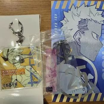 Monster No. 8 Japan Original Picture Exhibition Keyring Postcard Sell