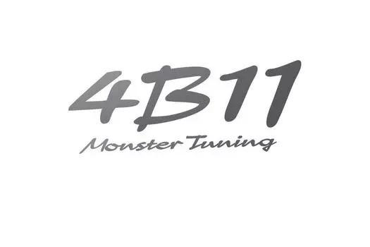 MONSTER SPORT 4B11 Наклейка для тюнинга MONSTER Gunmetal 23093 896171-0000M