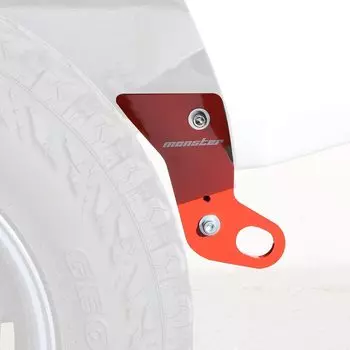 MONSTER SPORT Буксировочный крюк задний Jimny Sierra [JB64W]/Jimny [JB74W] 798521-5500M красный