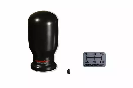 MONSTER SPORT ручка переключения передач типа B Alto Works HA36S и другие автомобили с механической коробкой передач (Тип палки)/Черный штекер 831121-7350M