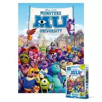 Monster University 1 Пазл Disney Animation 500 деталей, популярный корейский пазл
