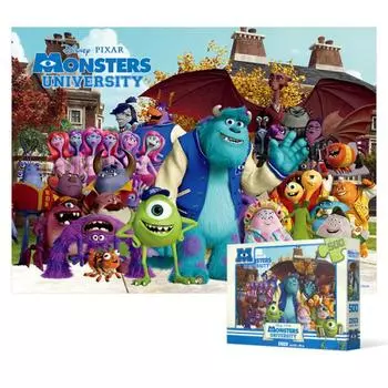 Monster University 2 Пазл Disney Animation 500 деталей, популярный корейский пазл