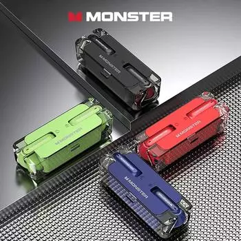 Monster XKT08 TWS Наушники Беспроводные Bluetooth 5.3 HiFi Наушники с шумоподавлением Гарнитура Спортивные наушники