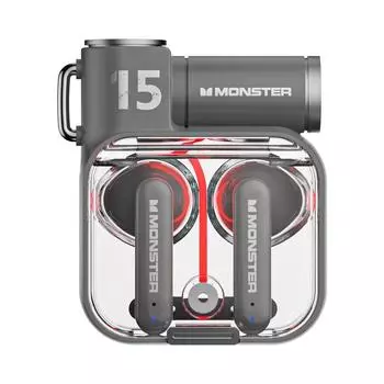 Monster XKT15 Bluetooth 5.3 HIFI Sound Гарнитура Наушники с низкой задержкой Наушники с шумоподавлением