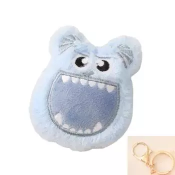 Монстр Клоун Милый Плюшевый Брелок Подвеска для Рюкзаков Сумок Аксессуар Подарки Брелок Blue Big Mouth