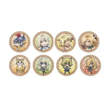 Монстр, но принятый за кошку и живущий как девушка-эльф. Коробка значков для обмена из 8 штук. Я S-ранга [Бегемот], я [питомец] рыцаря -