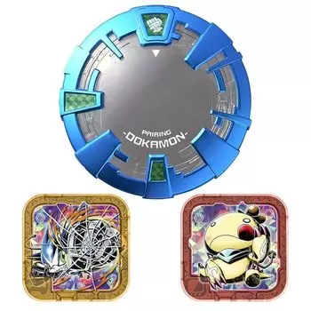 Монстры из приложения Digimon Universe Appmon Pairing Cover Set Dokamon Ver.