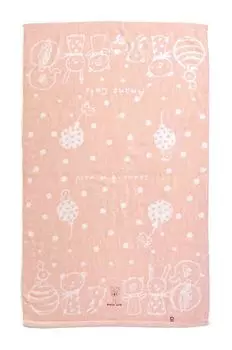 Monsuille Anano Cafe Baby Imabari Bath Towel Pink 55177 AC.