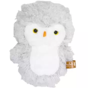 Monsuille плюшевая сова серая куколка 10516