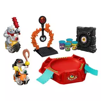 Monsumoto DX Battle Arena Set 01 Alpha Wolf Megalodon Set [BANDAI] &