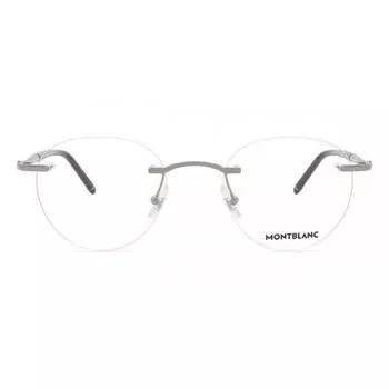 Mont Blanc Mb0244o Asian Fit 001 Men Eyeglasses Gunmetal/51