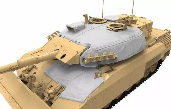 Mont Model Канадский армейский основной боевой танк Leopard C2 Mexus Canvas Cover Пластиковые детали модели MSPS066 1/35