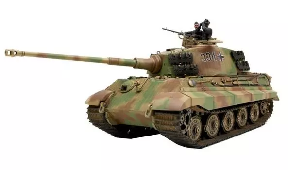 Mont Model Немецкий армейский тяжелый танк King Tiger Henschel Turret Пластиковая модель MTS031 1/35 Sd.Kfz.182