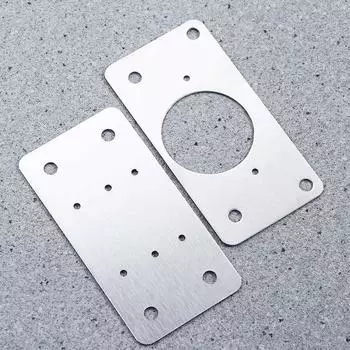 Монтаж шкафа с помощью винтов Ремонтная пластина для петель для дома Петли для шкафа Инструменты для фурнитуры A 1 set