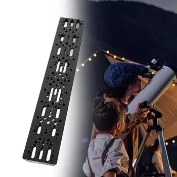 Монтажная пластина типа «ласточкин хвост» для телескопа, сменная направляющая 440 мм, прочная для астрофотографии красный