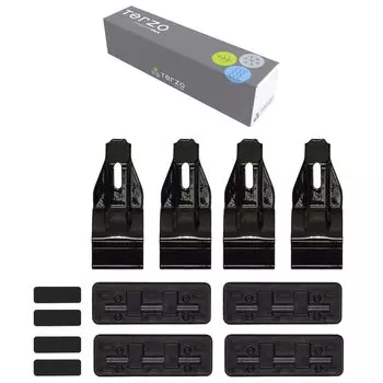 Монтажный держатель для базового держателя Terzo 4, черный EH464 (от ПИАА) Набор для конкретного автомобиля, детали, [TOYOTA Sienta/Sienta Hybrid, год R4.8~, модель MXPL1#, чёрный