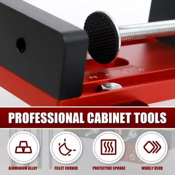 Монтажный инструмент для дверцы шкафа, регулируемый локатор для установки дверцы шкафа, портативный инструмент для установки петли из алюминиевого сплава