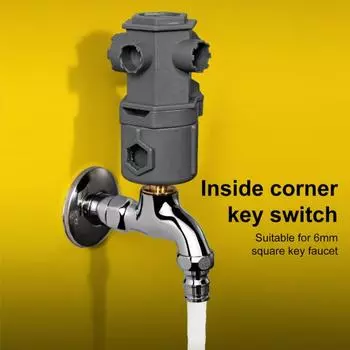 Монтажный ключ для крана, раковины, многоцелевой сантехнический инструмент для ванных комнат, кухонь, компактный ключ для установки крана, универсальный ключ для раковины
