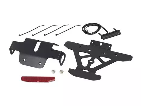 Монтажный комплект KITACO Fenderless для Gixxer SF250, соответствующий новым стандартам номерных знаков 2021 года (Номер Остаться) 250/Джиксер (ЭД22Б/ЭД22У) 691-2805000 чёрный
