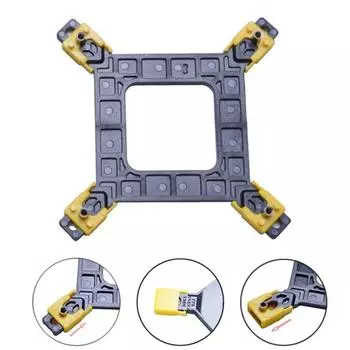 Монтажный кронштейн кулера процессора ПК, основание держателя радиатора для Intel 115X/1366/2011