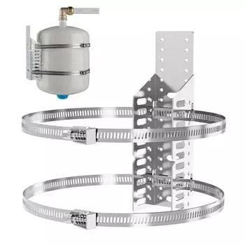 Монтажный кронштейн расширительного бака Нержавеющий Устойчив к коррозии Легко устанавливается Прочный Тепловой