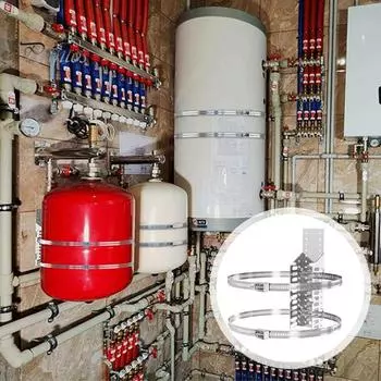 Монтажный кронштейн расширительного бака, устойчивый к коррозии, простой в установке, прочный держатель расширительного бака 1pc