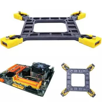 Монтажный кронштейн задней панели радиатора процессора настольного компьютера для Intel G31/G41/945