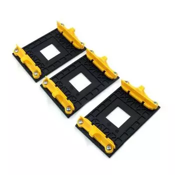 Монтажный кронштейн Задняя пластина Разъем RYZEN AM4 Вентилятор процессора Охладитель Радиатор