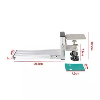 Монтажный кронштейн зажима для переключения передач L-образной формы для Logitech G29/G25/G27/G920 для Thrustmaster T300RS/GT Simulation Racing Game серебряный