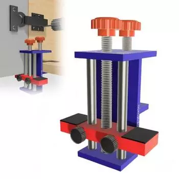 Монтажный позиционер для дверцы шкафа, крепежный инструмент, регулируемая длина, стабильная и эффективная работа, монтаж дверцы шкафа