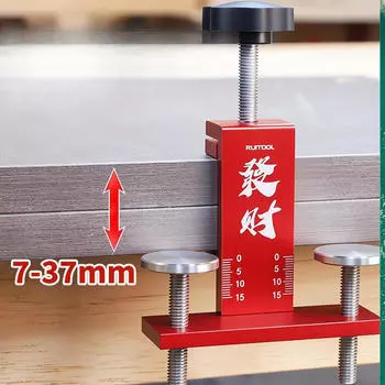 Монтажный позиционер для дверцы шкафа, металлический инструмент, простая сборка, многофункциональный проект мебели красный