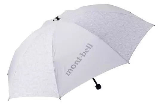 Montbell Reflec Треккинговый зонт 55 Уличный Альпинизм Складной зонт 1128554 (Светло-серый)