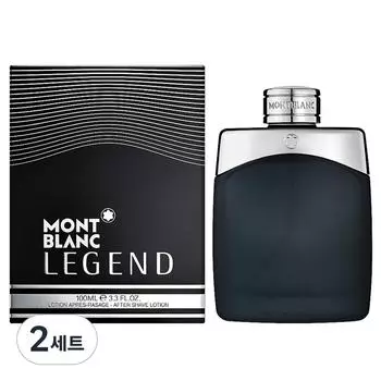 Montblanc Лосьон после бритья Legend Skin, 100 мл, 2 набора