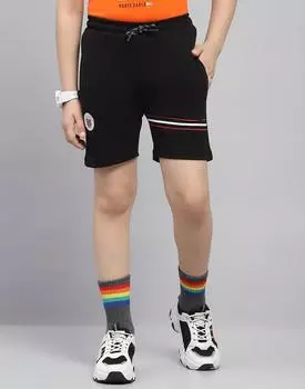 Monte Carlo Boys Black Printed Bermuda 4 Years