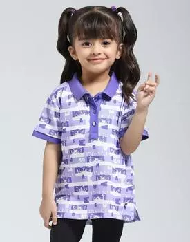 Monte Carlo Girls Regular Fit Summer T-Shirt 7-8 Years