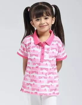 Monte Carlo Girls Regular Fit Summer T-Shirt 4-5 Years
