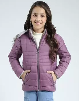 Monte Carlo Girls Regular Fit Winter Jacket 7-8 Years