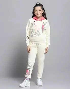 Monte Carlo Girls Regular Fit Winter Tracksuit 4-5 Years