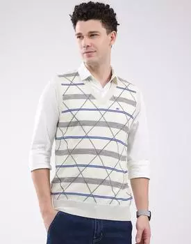 Monte Carlo Men s V Neck Sleeveless Sweater M