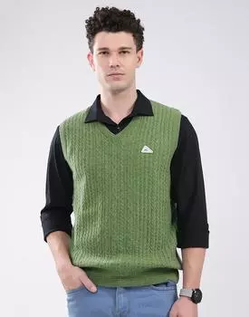 Monte Carlo Men s V Neck Sleeveless Sweater 2XL