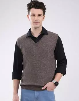 Monte Carlo Men s V Neck Sleeveless Sweater M