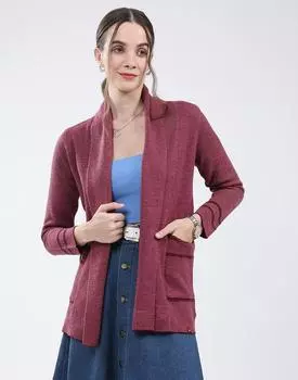 Monte Carlo Women s Front Open Full Sleeve Cardigan M