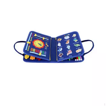 Монтессори-бизиборд, игрушка, обучение для детей 2-4 лет, Монтессори-дошкольная книга, путешествие