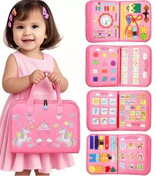 Монтессори-игрушка, бизиборд, веревочная игрушка, подарок на день рождения ребенку 1 года, 0 лет, 1 год, 2 года, 3 года, праздничная салфетка для входа в Монтессори