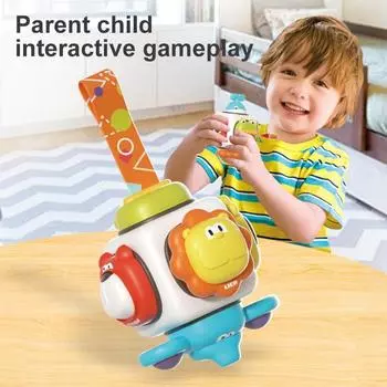 Монтессори-игрушка Детский куб-занятие с животными Сенсорные игрушки Игрушки для развития мелкой моторики пальцев Игрушки для развития навыков Подарки